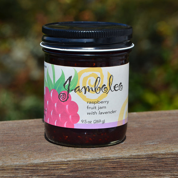 Raspberry Jam with Lavender, 9.5 oz